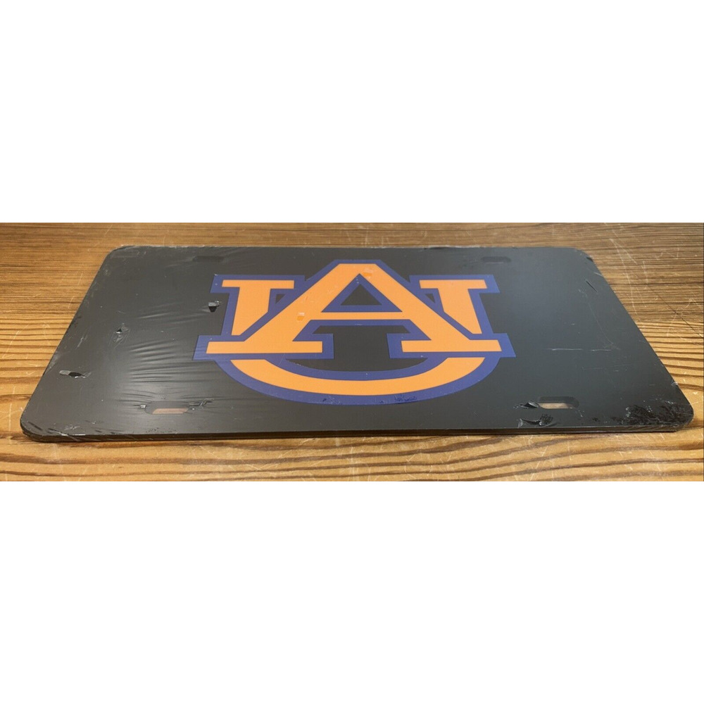 AUBURN UNIVERSITY TIGERS Logo LICENSE PLATE NCAA FRONT VANITY - Picture 1 of 2